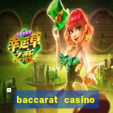 baccarat casino game how to play