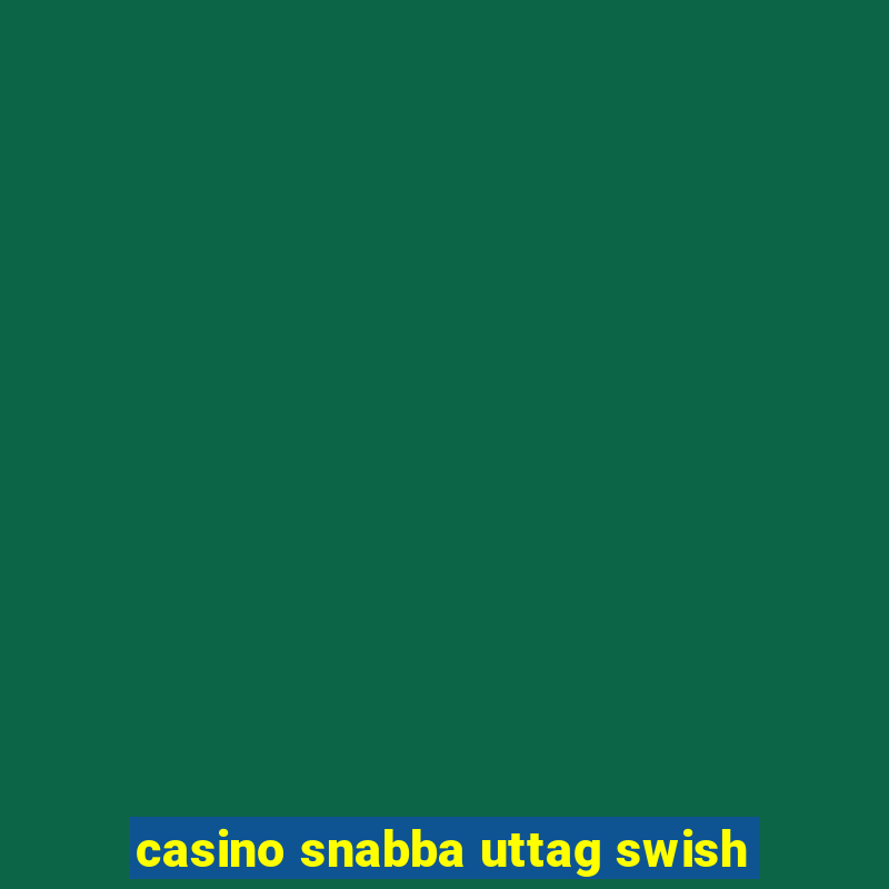 casino snabba uttag swish