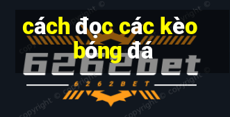 cách đọc các kèo bóng đá