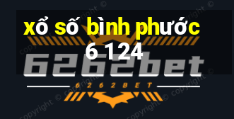 xổ số bình phước 6 1 24