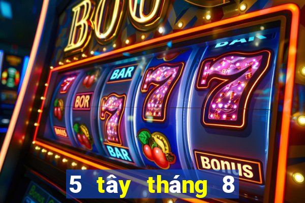 5 tây tháng 8 xổ số miền nam