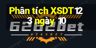 Phân tích XSDT123 ngày 10