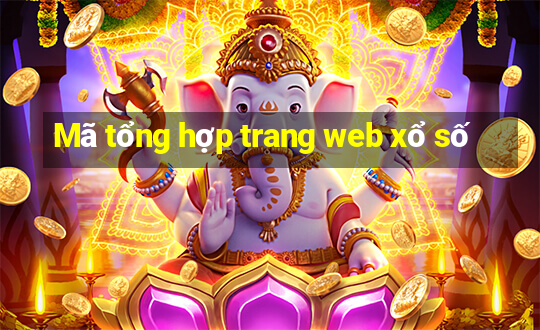 Mã tổng hợp trang web xổ số