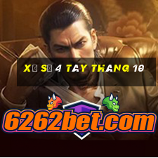 xổ số 4 tây tháng 10