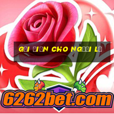 gọi điện cho người lạ