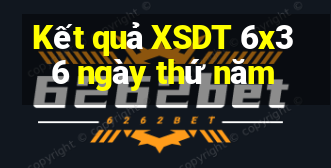 Kết quả XSDT 6x36 ngày thứ năm