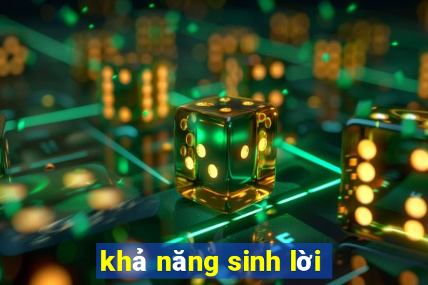 khả năng sinh lời