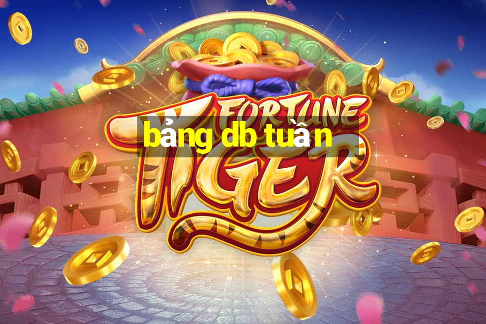 bảng db tuần