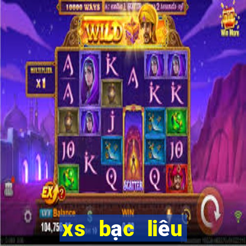 xs bạc liêu hôm nay