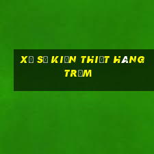 Xổ số kiến thiết hàng trăm