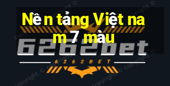 Nền tảng Việt nam 7 màu