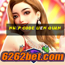 nhập code liên quan