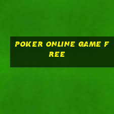 poker online game free