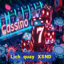 Lịch quay XSND ngày 18