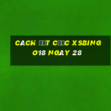 Cách đặt cược XSBINGO18 ngày 28