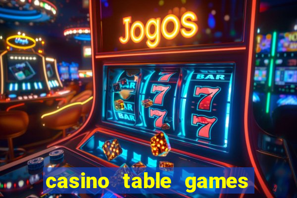 casino table games near tampa