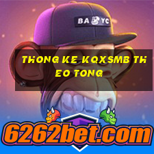 thong ke kqxsmb theo tong