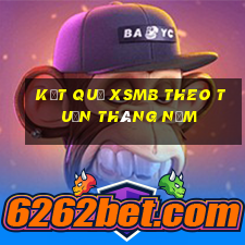 kết quả xsmb theo tuần tháng năm