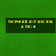 THỐNG KÊ KẾT QUẢ XSLA Thứ 6