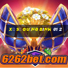 xổ số quảng bình 01 2