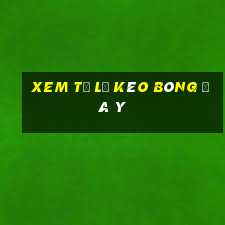 xem tỷ lệ kèo bóng đá ý