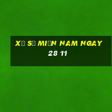 xổ số miền nam ngay 28 11