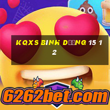 kqxs bình dương 15 12