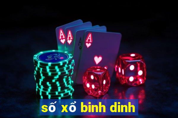 số xổ binh dinh