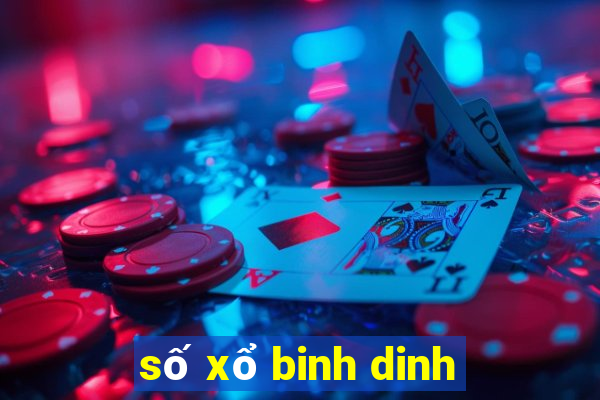 số xổ binh dinh