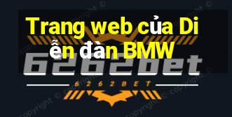 Trang web của Diễn đàn BMW