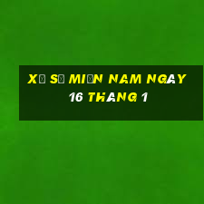 xổ số miền nam ngày 16 tháng 1