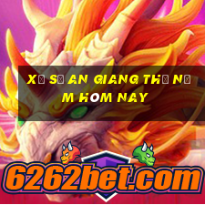 xổ số an giang thứ năm hôm nay