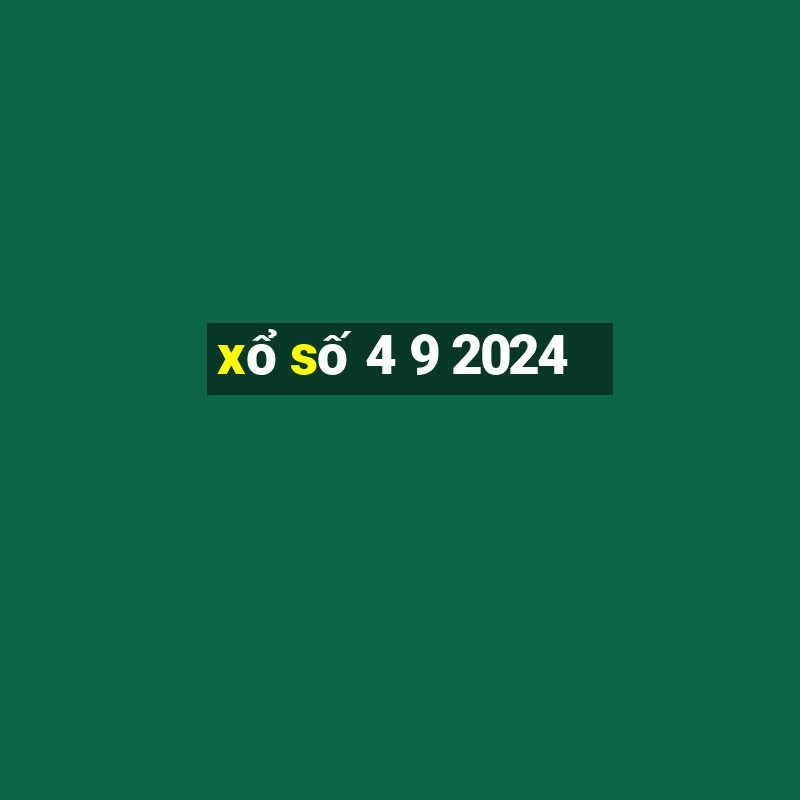 xo so 4 9 2024