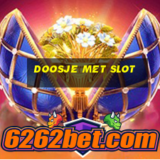 doosje met slot