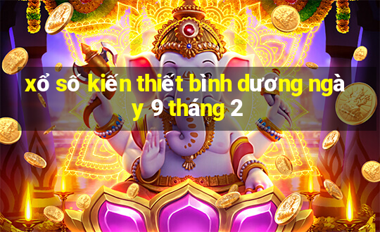 xổ số kiến thiết bình dương ngày 9 tháng 2