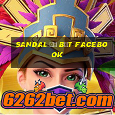 sandal đế bệt facebook