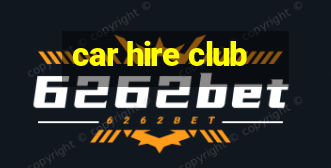 car hire club