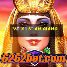 vé xổ số an giang