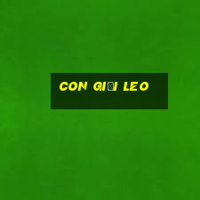 con giời leo