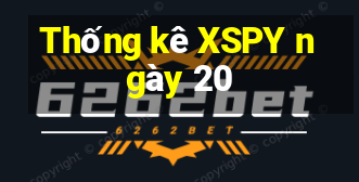 Thống kê XSPY ngày 20