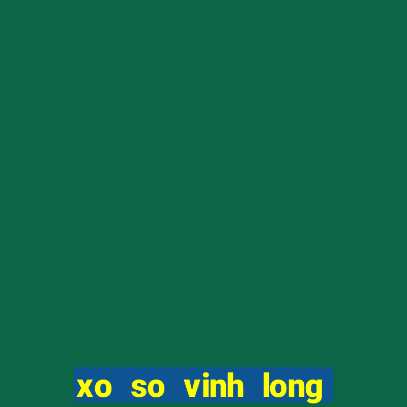 xo so vinh long 11 1