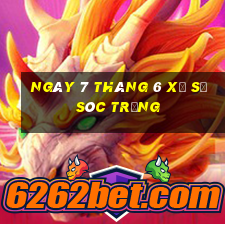 ngày 7 tháng 6 xổ số sóc trăng