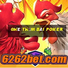 Ghé thăm bài poker