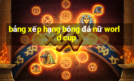 bảng xếp hạng bóng đá nữ world cup