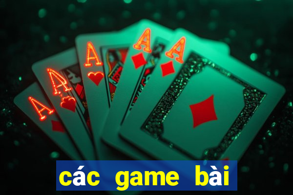 các game bài đổi thưởng 2018