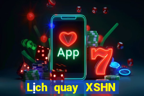 Lịch quay XSHN ngày 12