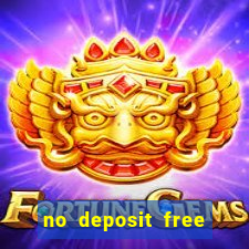 no deposit free spins casino