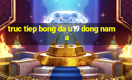 truc tiep bong da u19 dong nam a