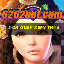 Lịch quay XSPY Thứ 4