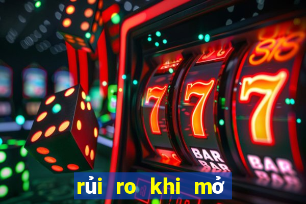 rủi ro khi mở đại lý vé số